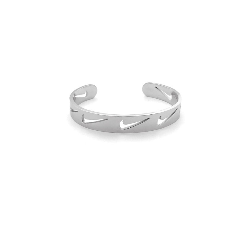 Gelang Cincin Baja Titanium 316L Gaya Hip Hop Pria dan Wanita/Cincin Fashion/Gelang Manset