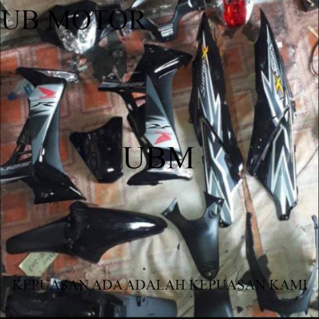 Full cover body motor Honda Supra X 125 Batman