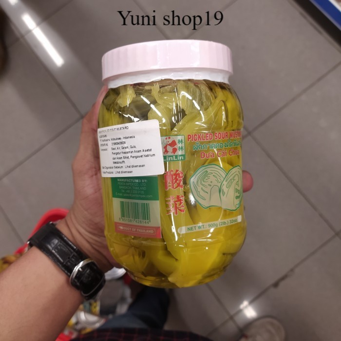 

linlin pickled sour mustard 900gr