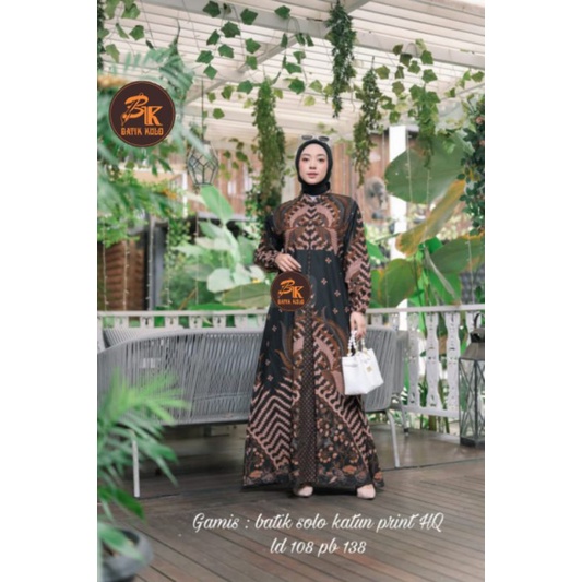 Gamis Batik Solo