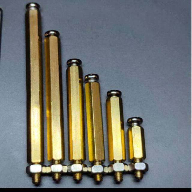 SPACER 3MM BAUT NUT PANJANG 2CM