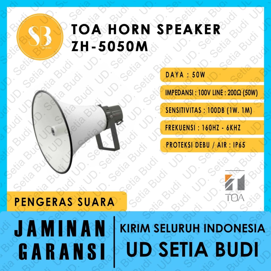 TOA Horn Speaker ZH-5050M / ZH-5050 M Speaker Corong 50 Watt