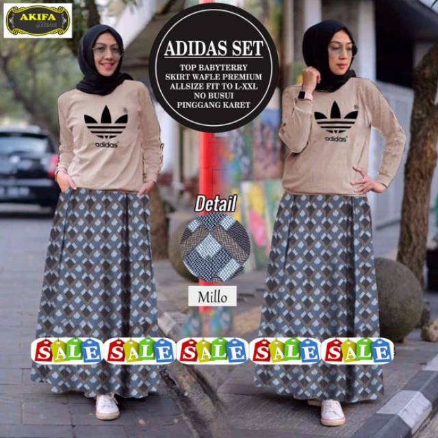 SETELAN ADIDAS