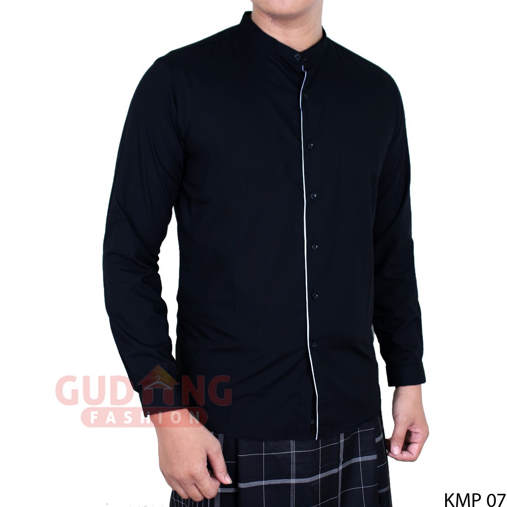 Kemeja Koko Formal Slim Fit Kerah Shanghai (COMB)