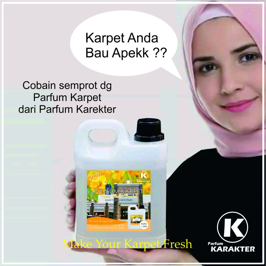 Parfum Karpet Aroma Aladin | Wangi Segar &amp; Tahan Lama | Kemasan Refil 0,5 Liter | Bisa Cod | Terlaris