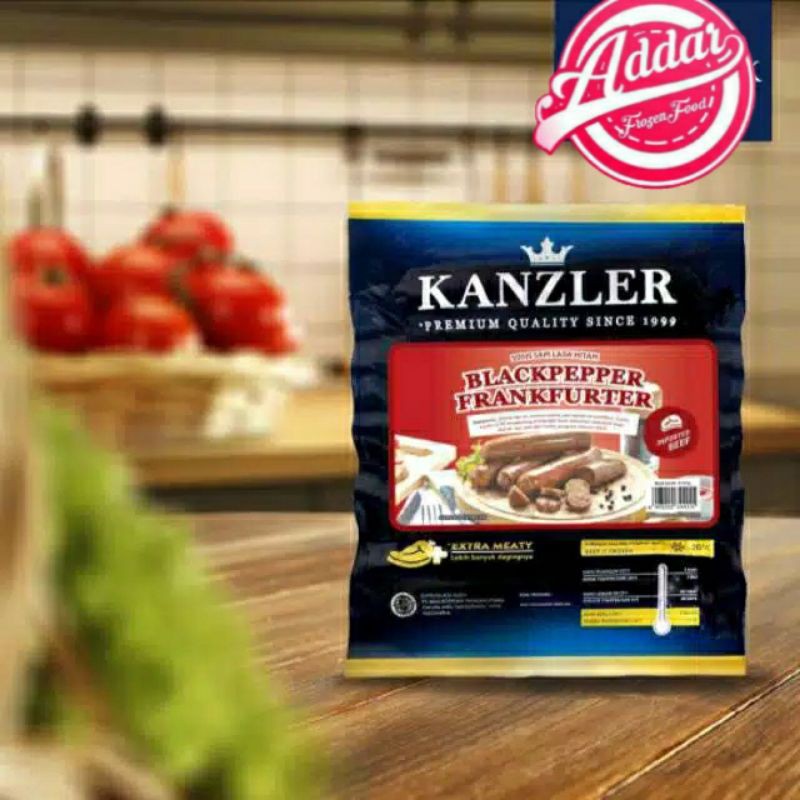 

KANZLER Blackpepper Frankfurter