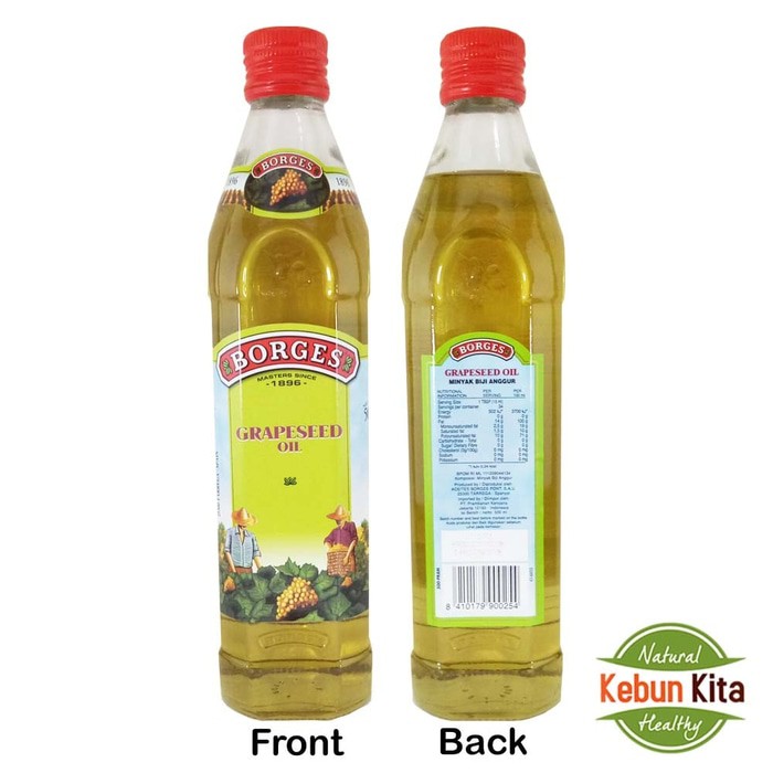 

BEST SELLER GRAPESEED OIL 500ML (MINYAK BIJI ANGGUR) !!!