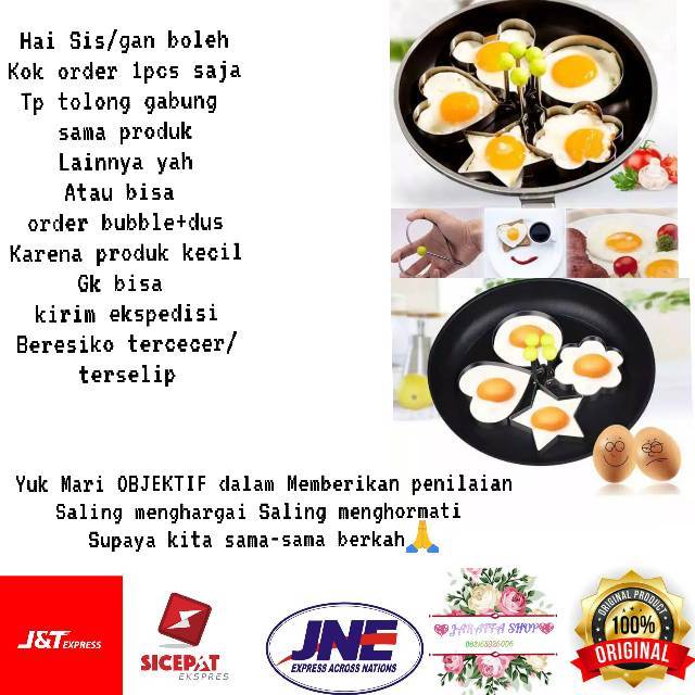 Jra Cetakan Telur Cetakan Omelete Omlet Cetakan Bento