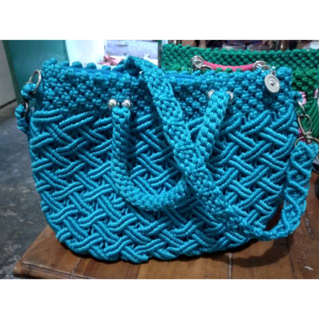 Tas Rajut/Tas Tali Kur/Tas Unik