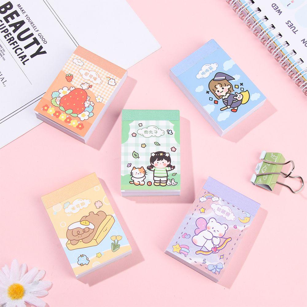 R-flower Sticky Notes Stiker Planner Sekolah Notebook Kawaii Alat Tulis Bookmark