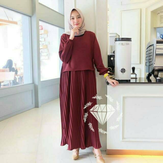 Baju Muslim, ALMIRA PRISKET Maxy