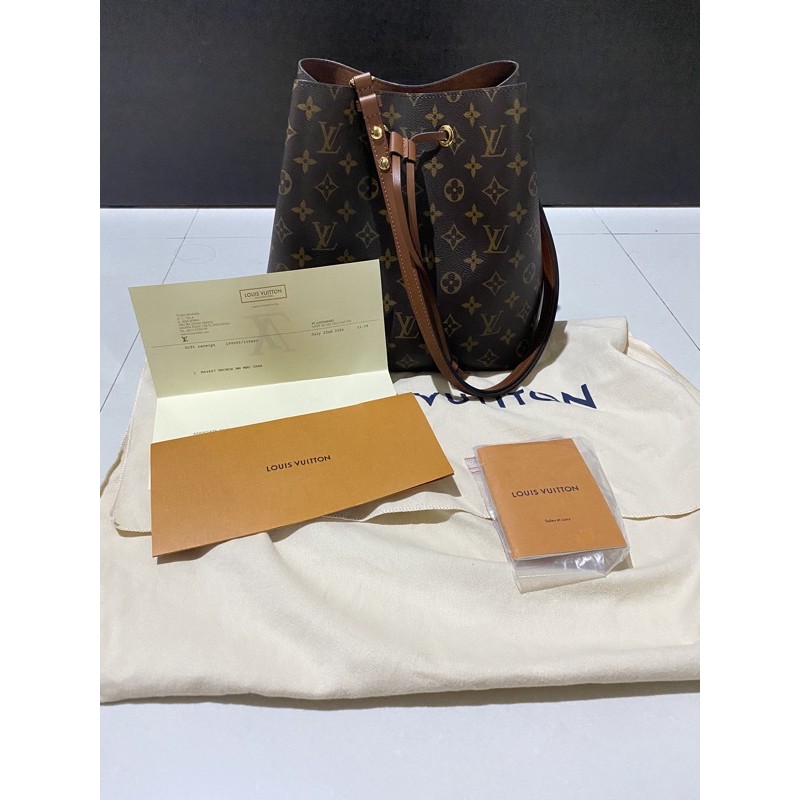 LV Neo noe Monogram Caramel