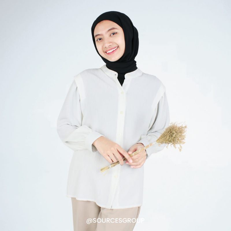 Kemeja Crinkle Premium