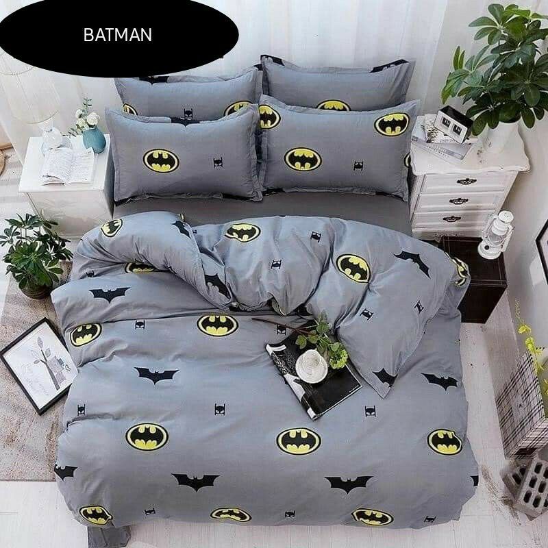 KAIN SPREI METERAN KATUN CVC MOTIF BATMAN