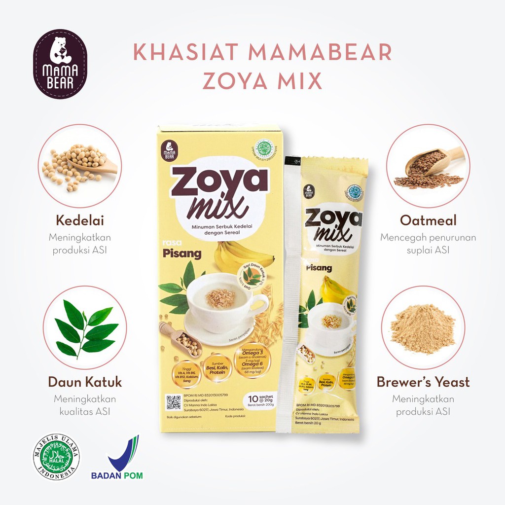 MamaBear Zoya Mix / Soya Mix / Mama Bear ASI Booster Soya