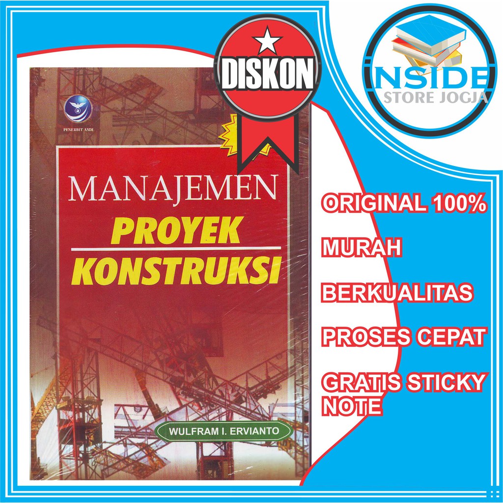 Jual Manajemen Proyek Konstruksi - Edisi Revisi | Shopee Indonesia