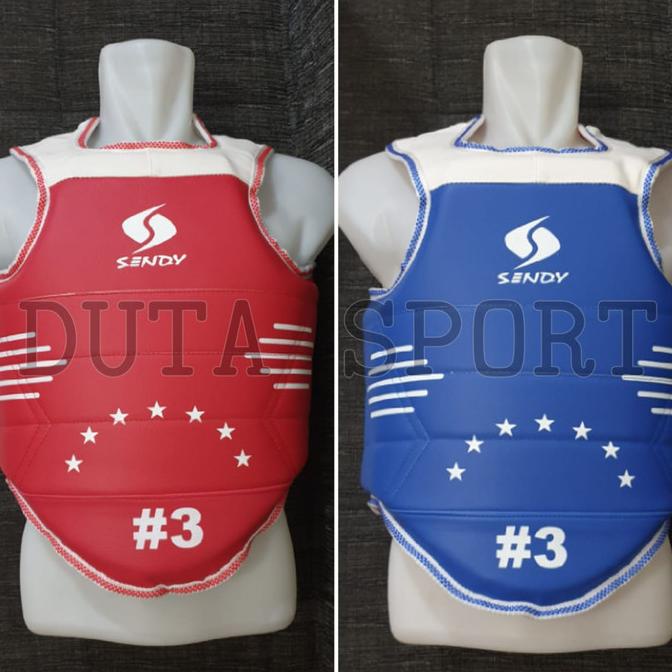 Body Protector Taekwondo Hugo Dua Sisi SENDY Original