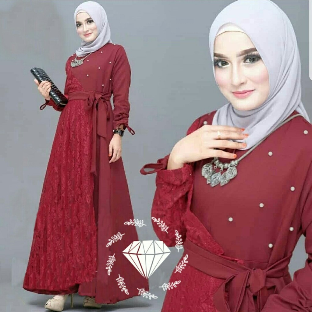 MAXI LILIA BRUKAT 4Warna