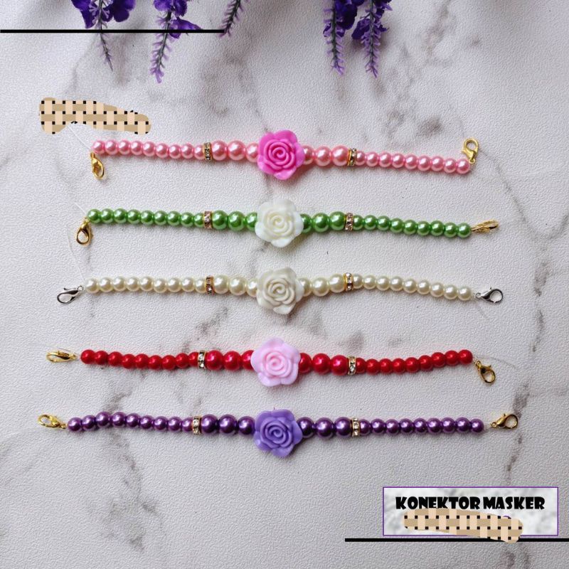 KONEKTOR MASKER MANIK-MANIK/ KONEKTOR MASKER HIJAB / KONEKTOR