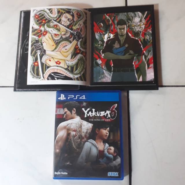 YAKUZA 6 & ARTBOOK REG 3 PS4