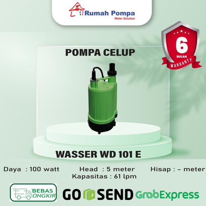 POMPA CELUP 100 WATT WASSER WD-101E