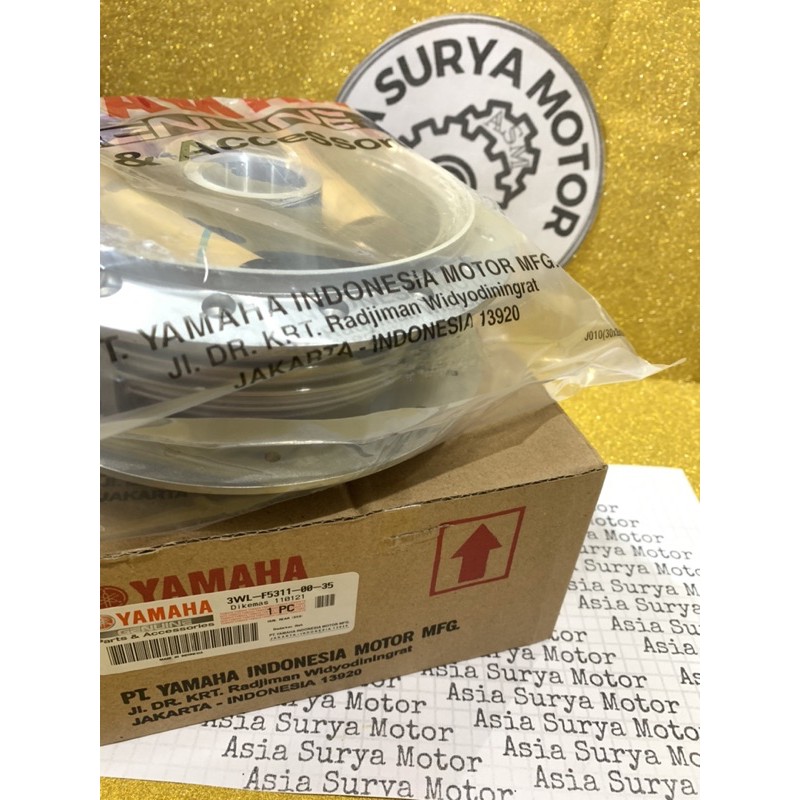 TROMOL BELAKANG YAMAHA RXK RX KING SCORPIO 3WL F5311 ORIGINAL-2