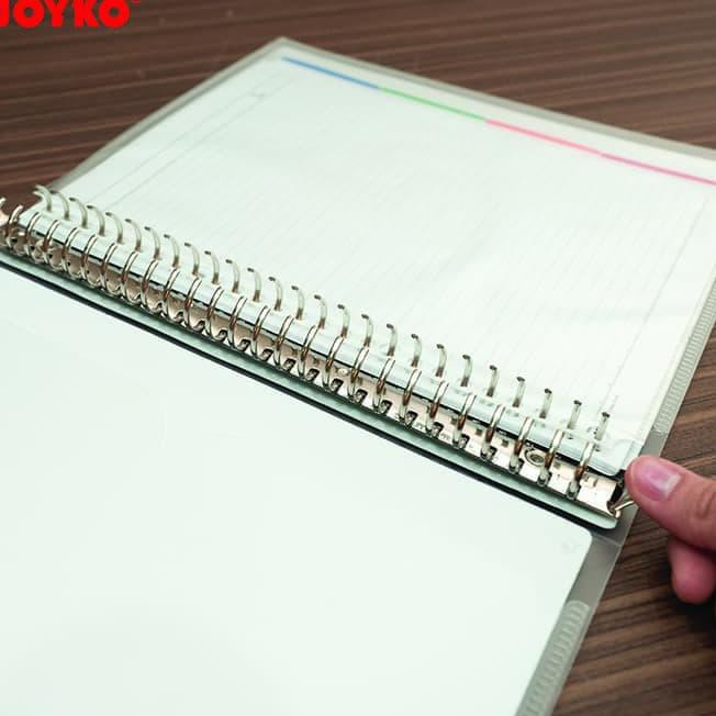 

DISCOUNT BESAR-752 Joyko Binder Note A5-TSPL-M507 Buku Catatan Kuliah Sekolah Loose Leaf - Cokelat
