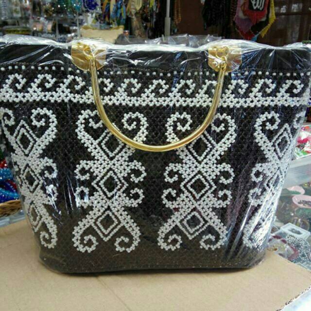 Tas manik dayak tenggarong asli Kalimantan