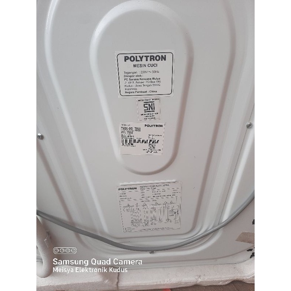 Mesin cuci Front Loading Polytron PFL 7050