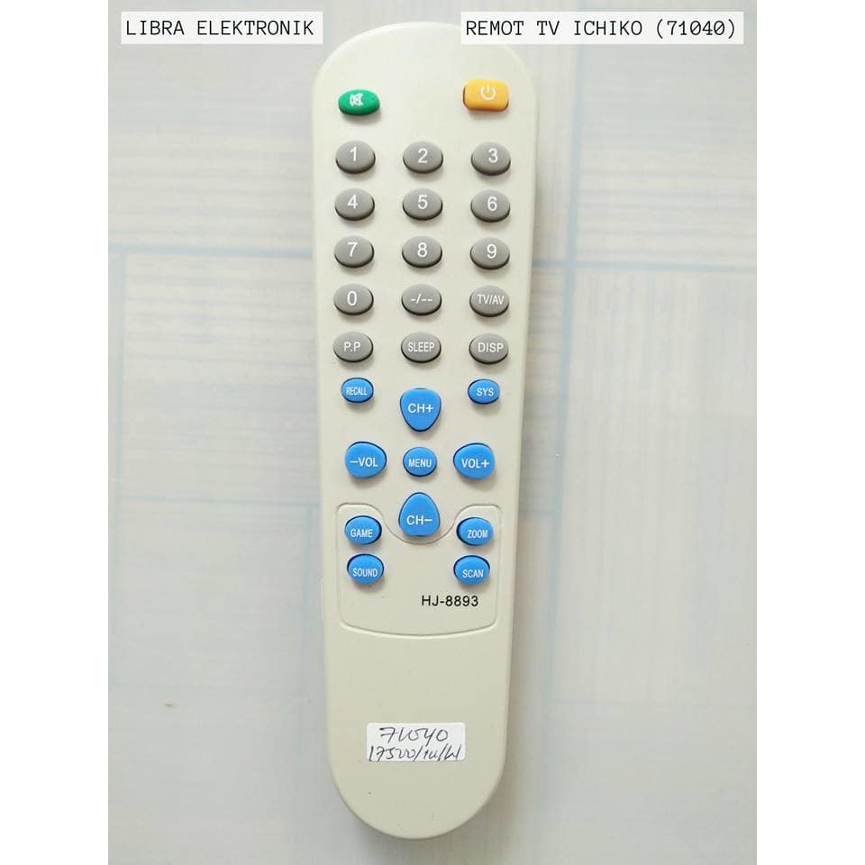 Remot TV Ichiko