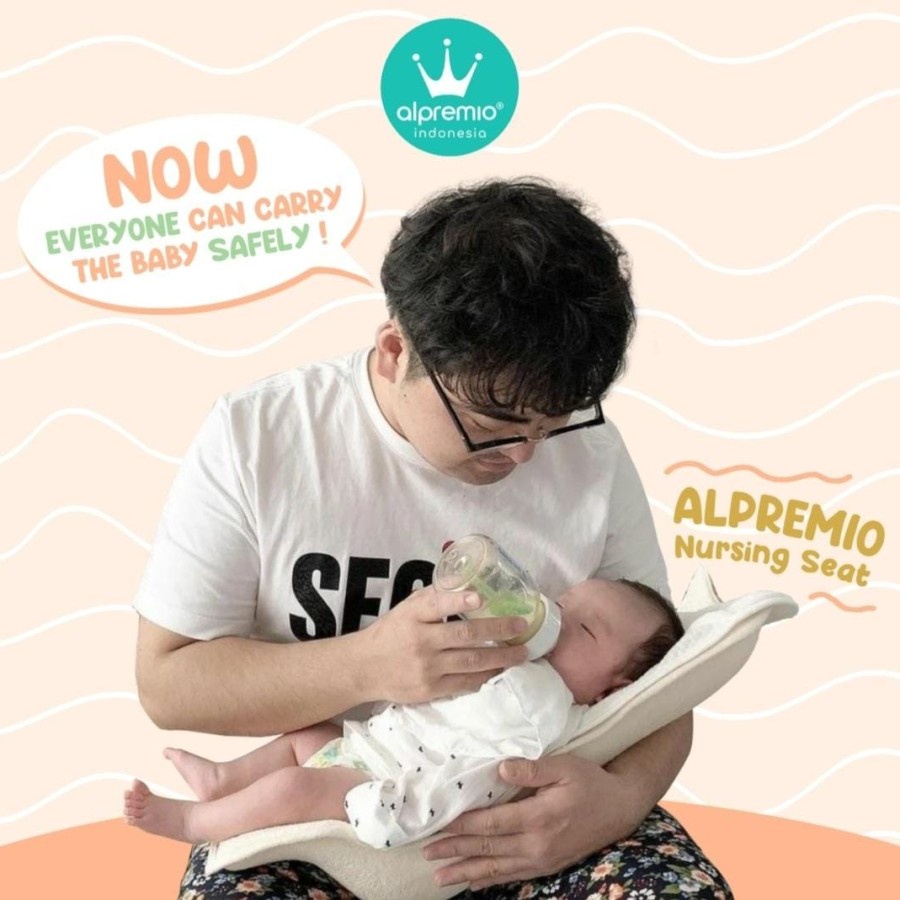 Alpremio Nursing &amp; Feeding Seat (Kursi Gendong Bayi)