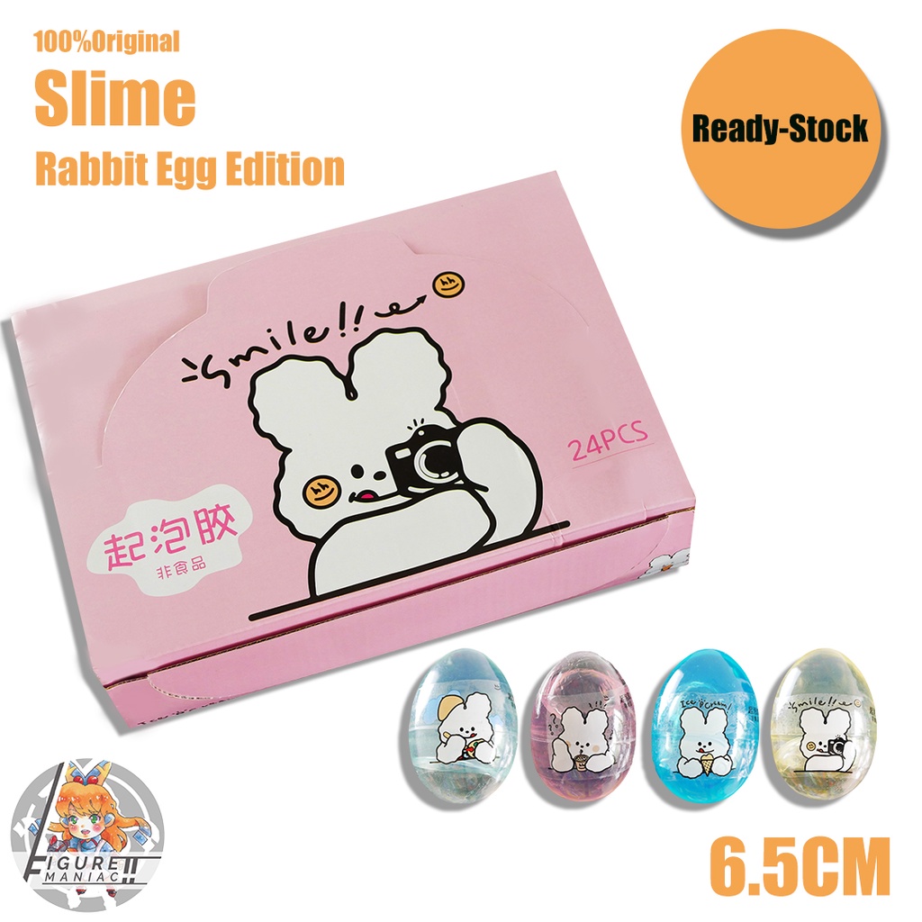 Figure Maniac - Slime Rabbit Egg Edition Premium Mainan Anak