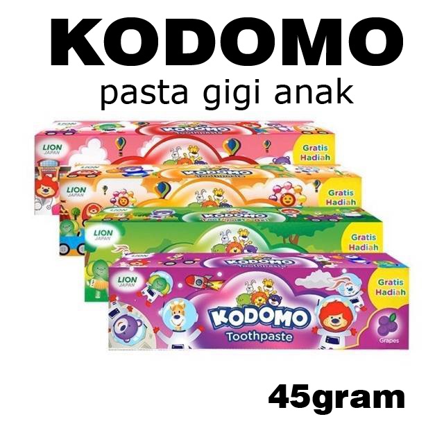 KODOMO TOOTHPASTE / PASTA GIGI ANAK 45GR