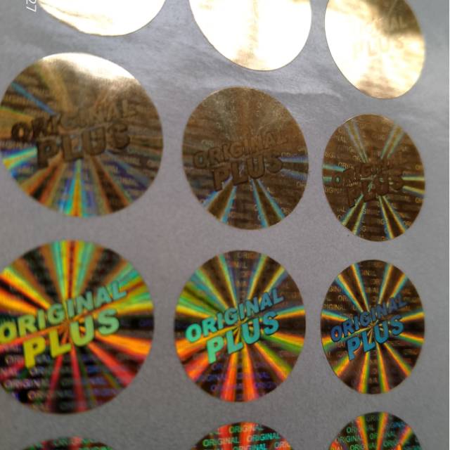 Hologram Original plus emas