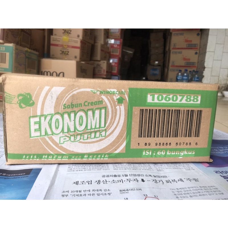 CREAM EKONOMI 350K,SABUN COLEK/ SABUN CREAM EKONOMI 1 DUS/ KARTON