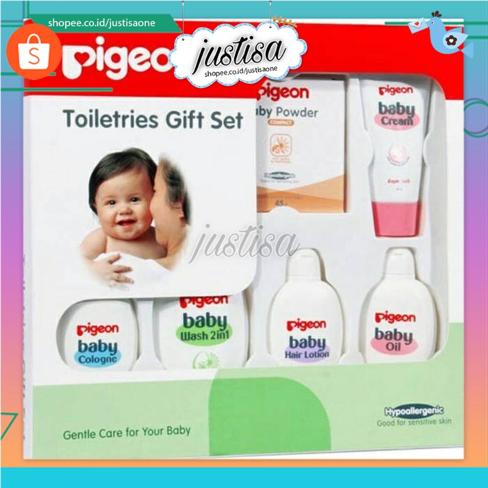 Promo !! sale Toiletries Gift Set Pigeon- Sabun Set Pigeon baby