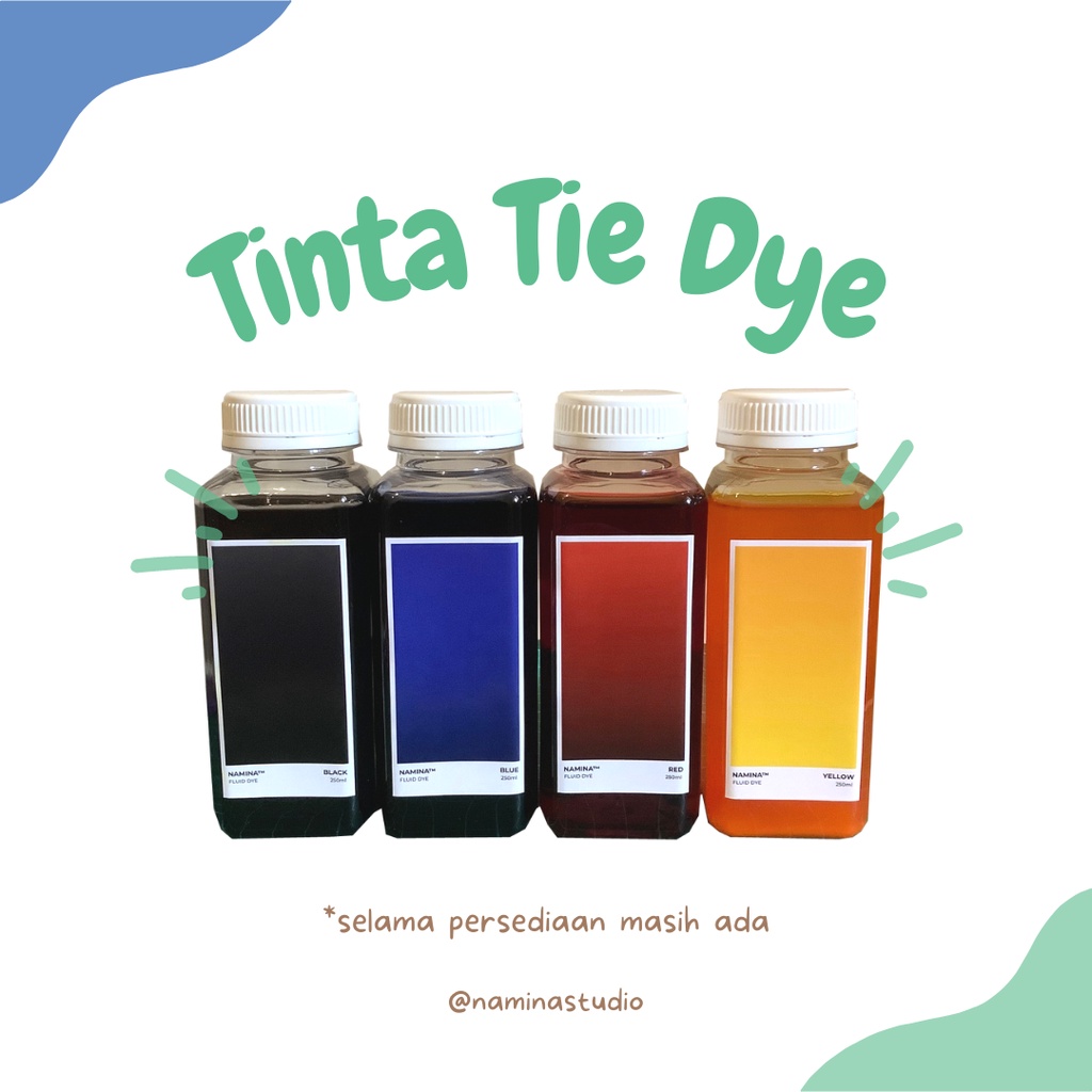 

Namina Ink - Tinta Tie Dye/Wantex Premium/ Tinta Pewarna