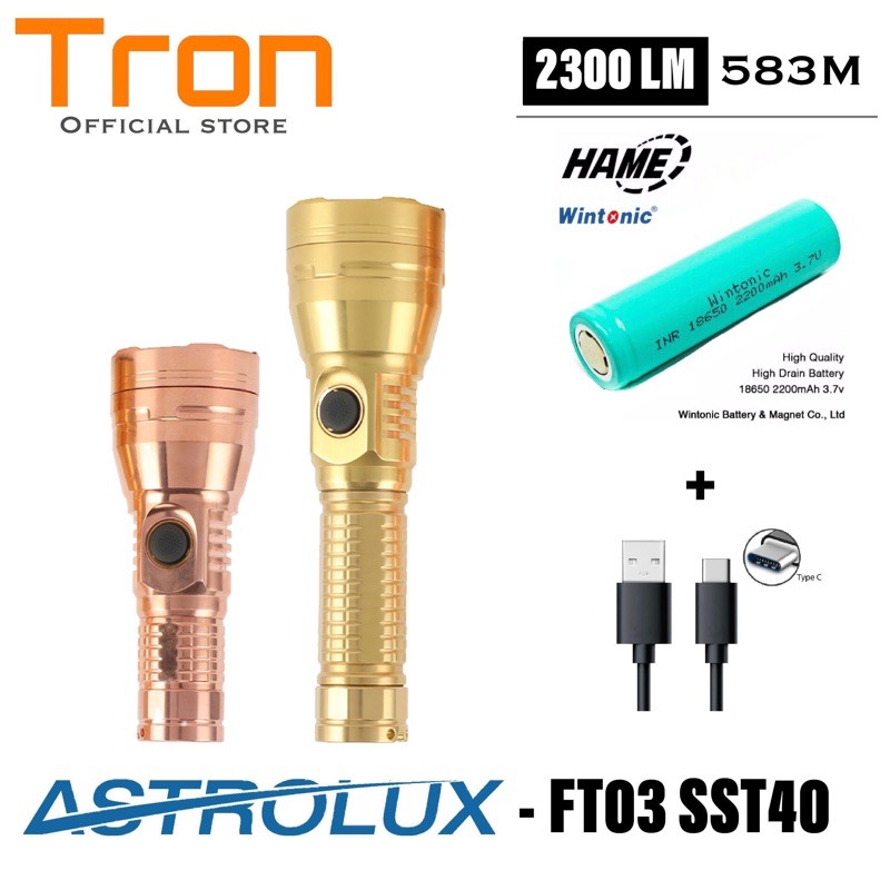 Astrolux FT03 Mini / Mateminco MT35 Mini-S Cooper SST40 2300 Lumens