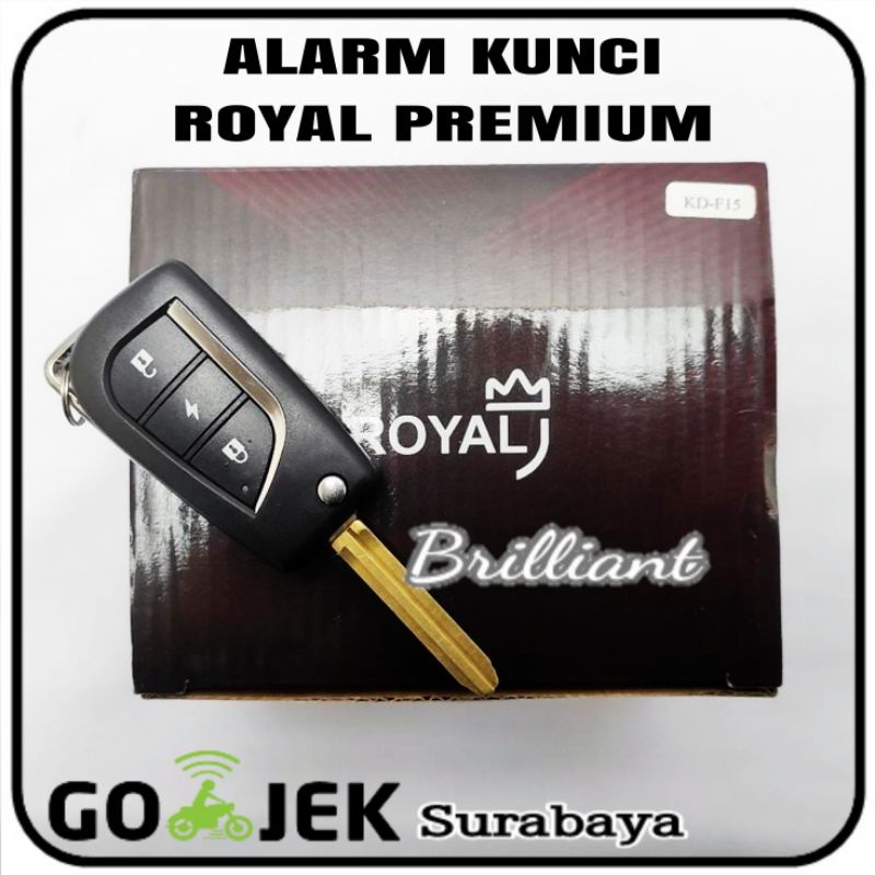 Alarm Mobil Universal - Type Kunci Lipat Flip Key