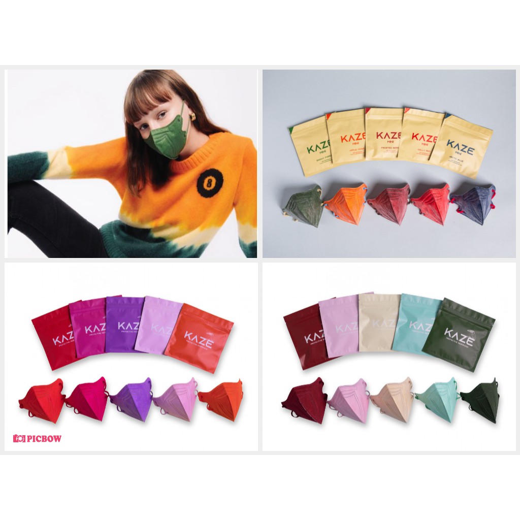 MASKER KAZE KN95 Mini Size Junior VOGUE FONDANT Series Nagita Slavina ORIGINAL / KAZE MASK