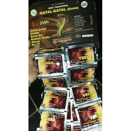 

Jamu Cobra India gatal gatal