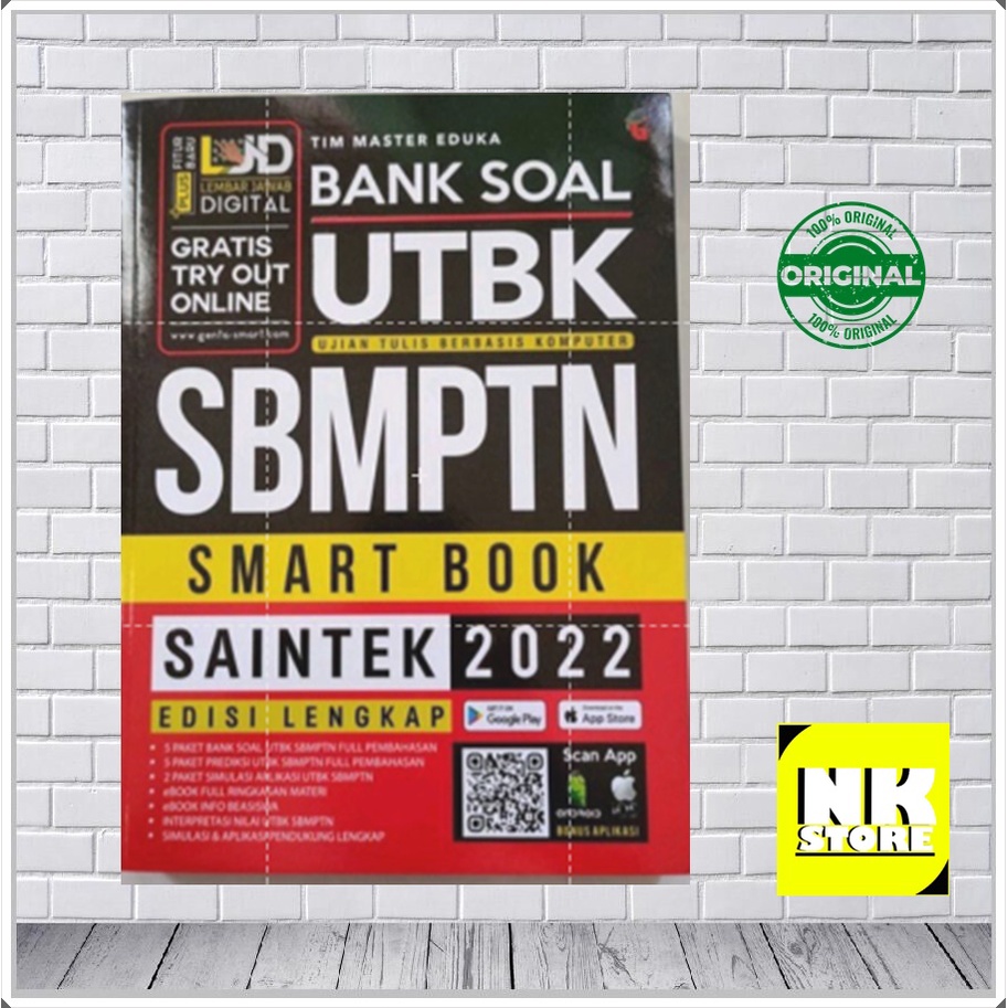 BUKU SBMPTN SAINTEK 2022 : SMARTBOOK BANK SOAL SBMPTN SAINTEK 2022