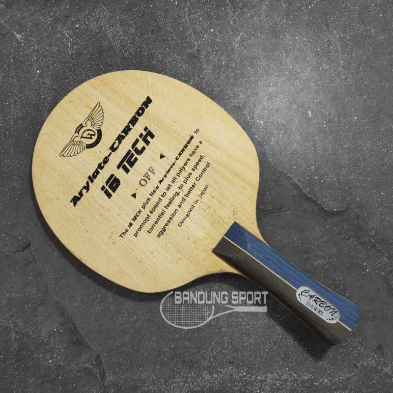 Bat Pingpong / Table Tennis Dawei Arylate Carbon IB - Trach
