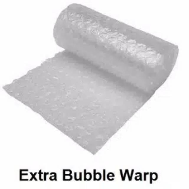 

Tambahan extra bubble wrap
