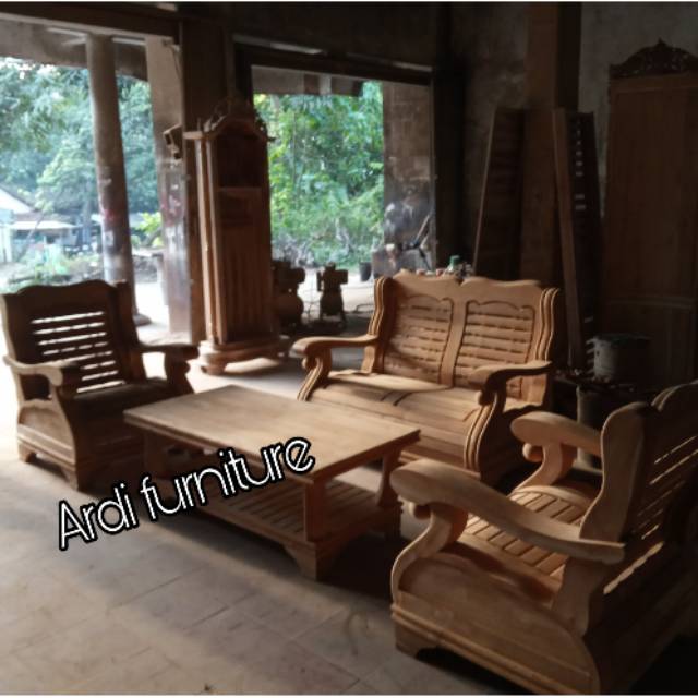 Kursi tamu ukir jepara meja kursi kayu jati kursi semur gajah furniture jepara