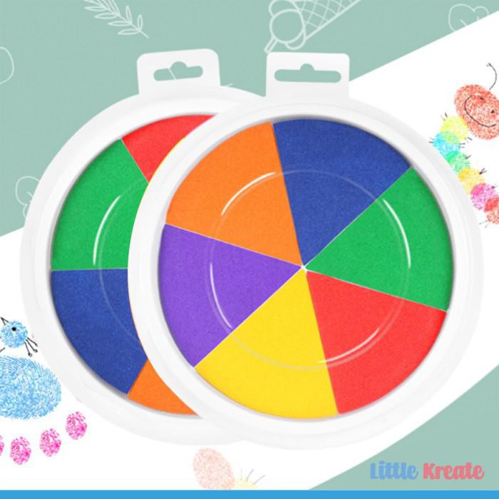 

Art / Mainan Edukasi Ink Stamp Pad Stempel Cap Anak - Kerajinan Tangan