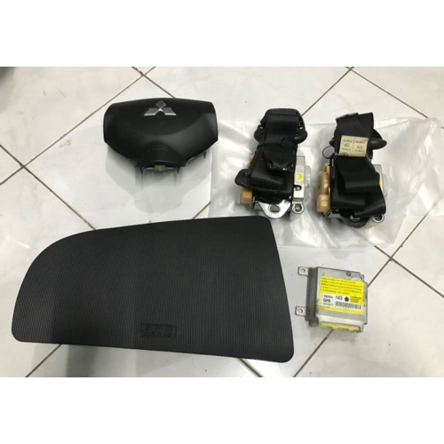 TERMURAH AIRBAG FULL SET MITSUBISHI PAJERO DAKKAR AIRBAG STIR PENUMPANG SAFETY BELT MODUL SRS AIRBAG