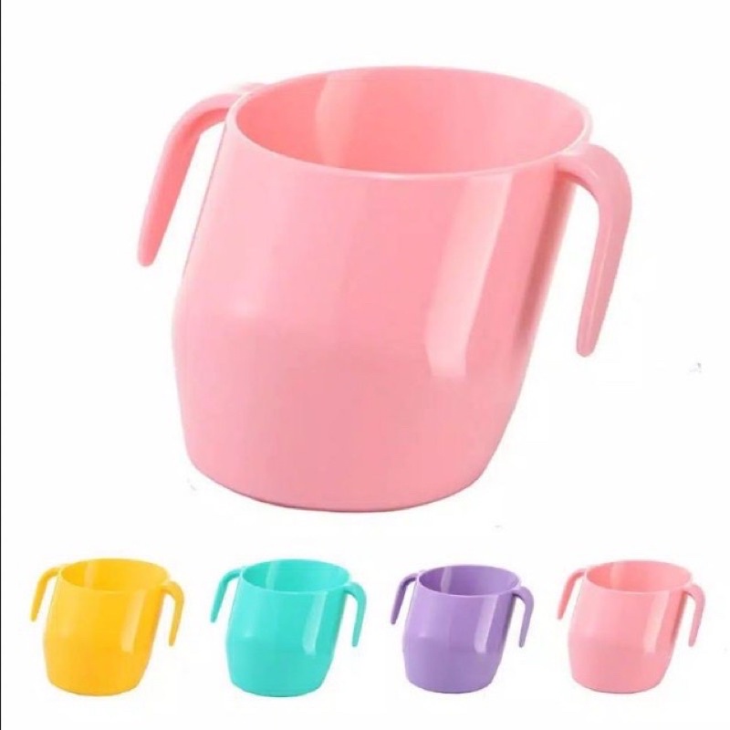 Marveila Gelas Miring Belajar Minum Anak Training ASI Cup Feeder Baby MPASI Gelas Bayi BPA FREE