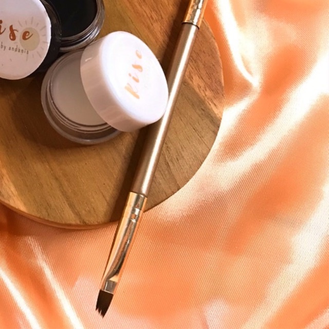 spatula alis, kuas alis, spuli spooli alis bulu mata maskara, mascara wand stik brush kecil 2in1