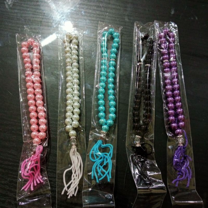 TASBIH 33 BUTIR, TASBIH MUTIARA 1PCS